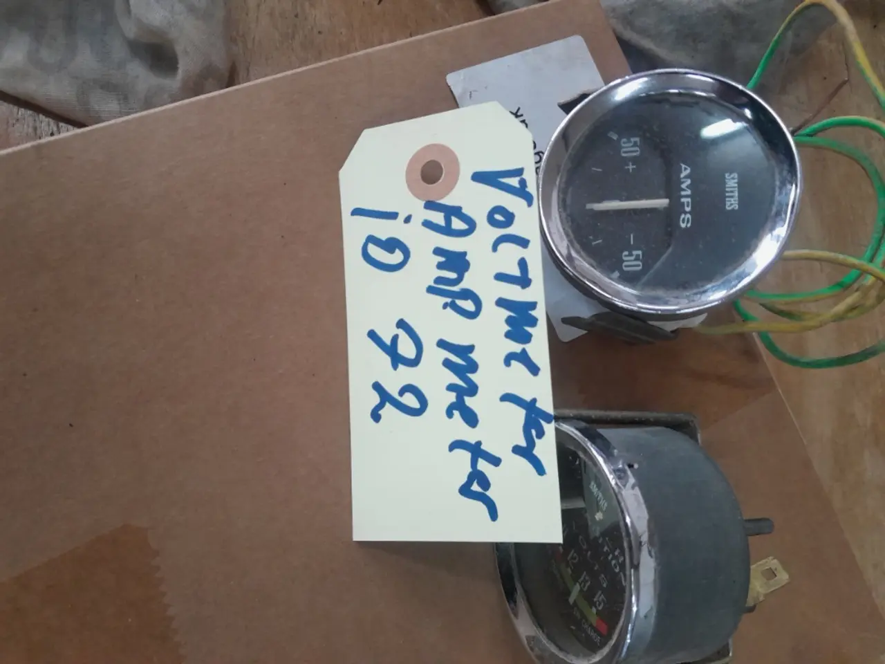 Billede 4 - Smith Amperemeter og Voltmeter. Samlet pris