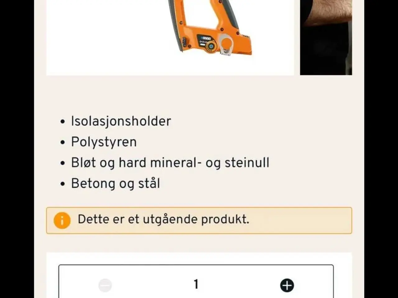 Billede 1 - Spit Pulsa 800 insulfast