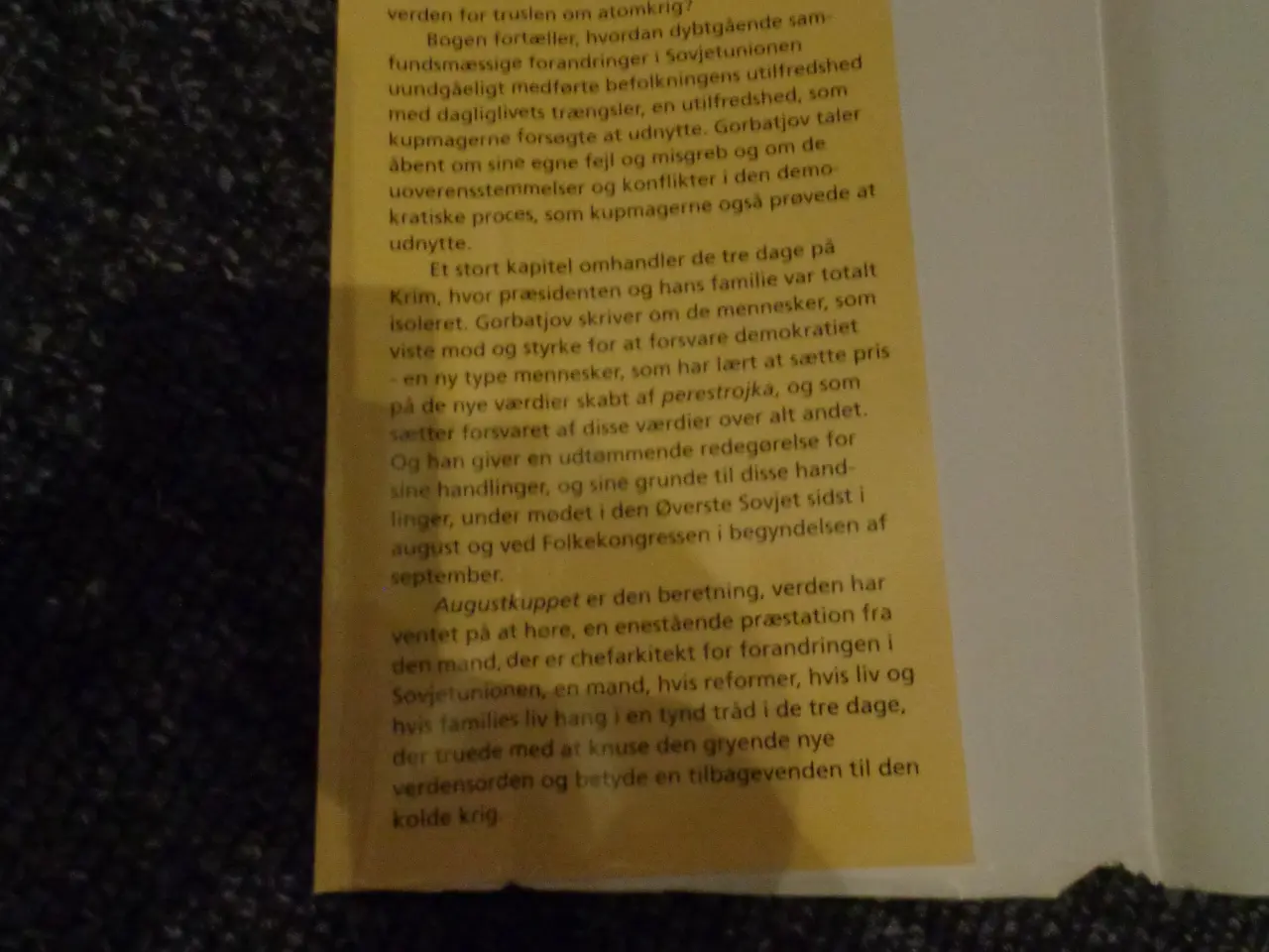 Billede 2 - August Kuppet – Tre dage der rystede verden
