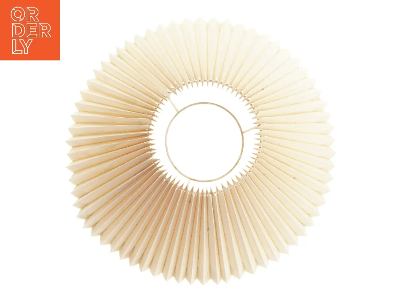 Billede 2 - Foldet papirlampe (str. Ø. 42 cm)