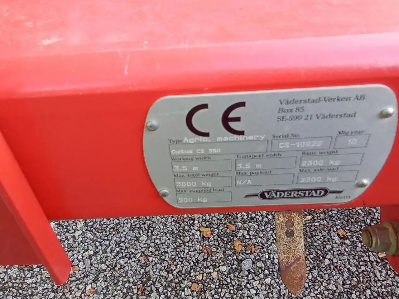 Billede 4 - Väderstad CULTUS CS 350