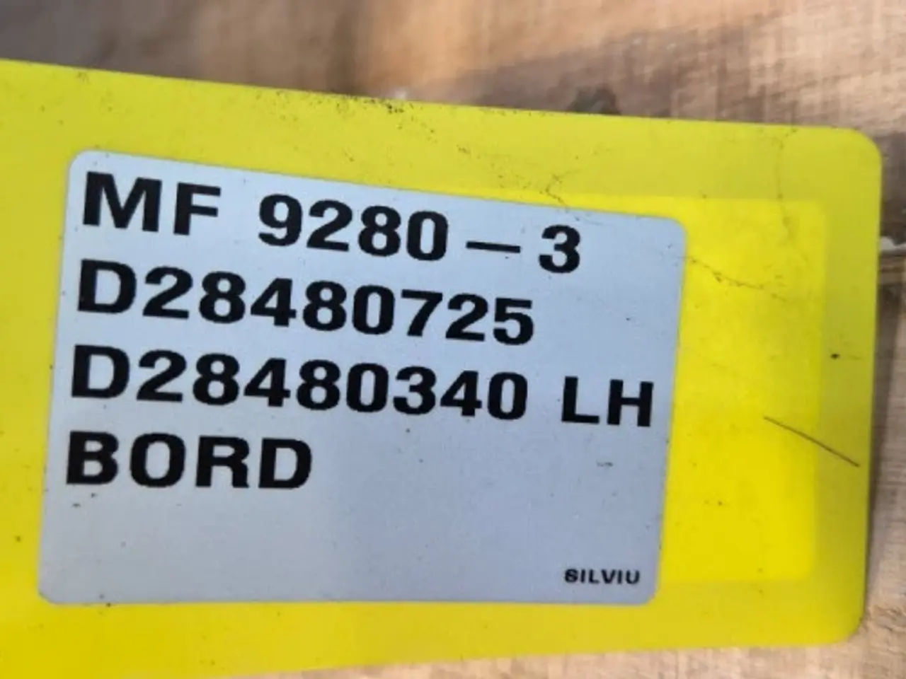 Billede 12 - Massey Ferguson 9280 Tilløbsplan Forlænger 28480725