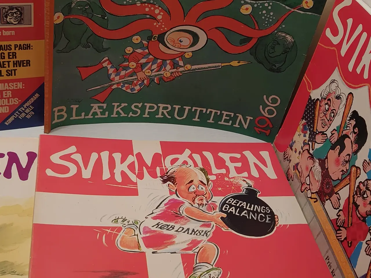 Billede 4 - 5 stk Svikmøllen og 1 stk blæksprutten. Kun samlet