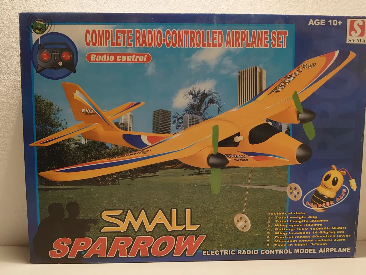 Billede 1 - Syma Small Sparrow fjernstyret fly.Model 8109. Nyt