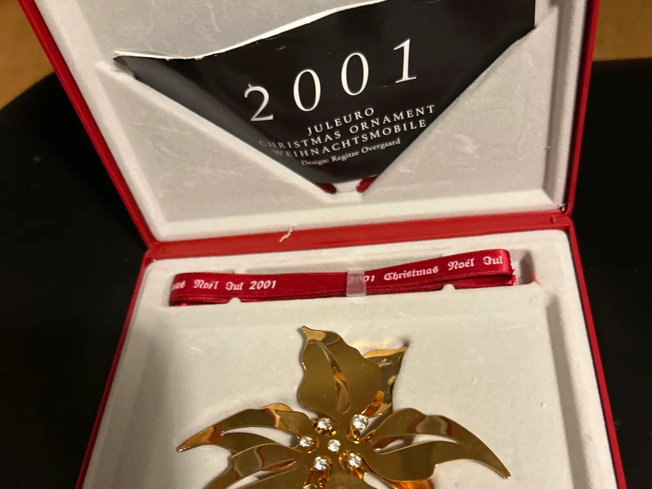 Billede 1 - George Jensen uro 2001 julestjerne 1 udgave