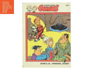 Splint & Co.: Operation "Stilhed" af Franquin (Tegneserie)