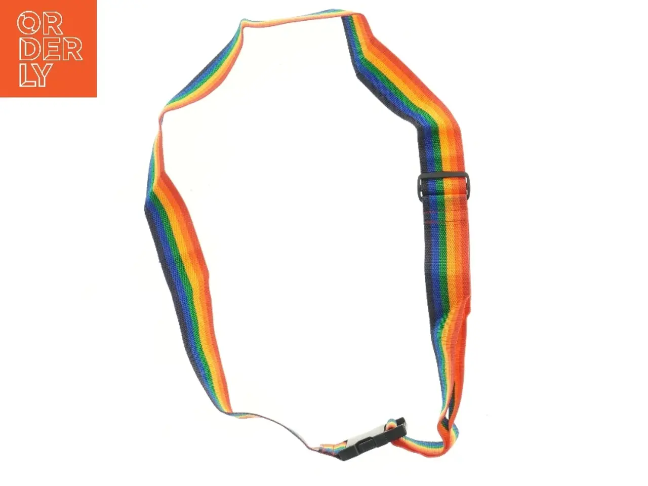 Billede 1 - Regnbuefarvet kuffertrem (str. 146 cm)