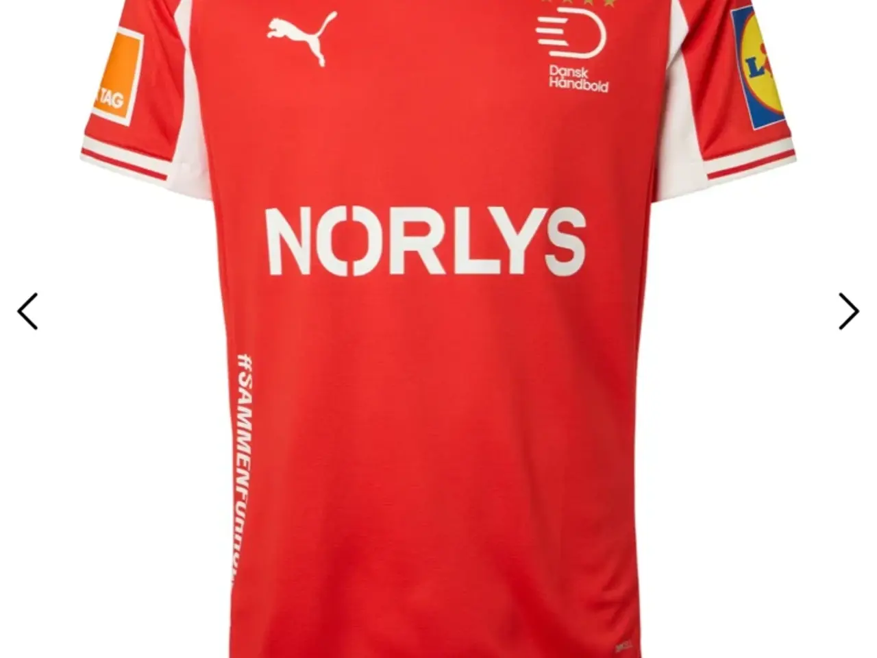 Billede 1 - Puma Norlys jubilæums håndboldtrøjer unisex 26/27