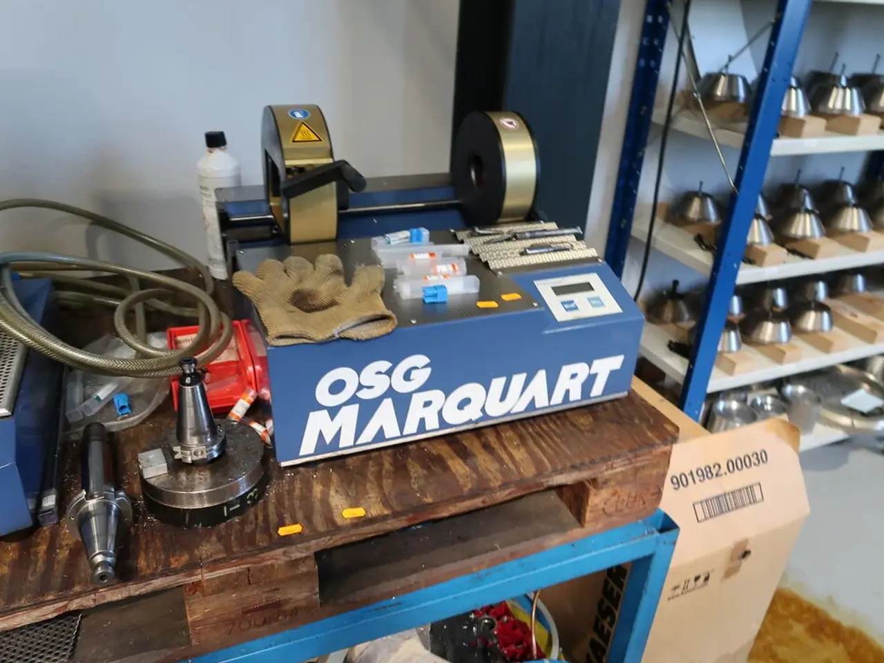 Billede 1 - Shrinkdevice MARQUART OSG Schrumpfgerät 047.032.00.0.00 og PyroCooler MARQUART OSG 047COOL4