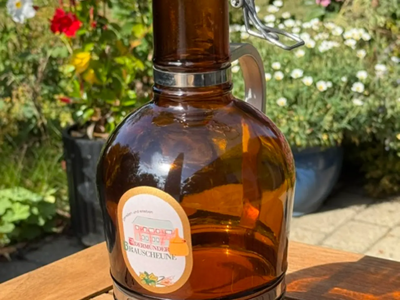 Billede 9 - ØL-FLASKE 2 liter. Øl-growler