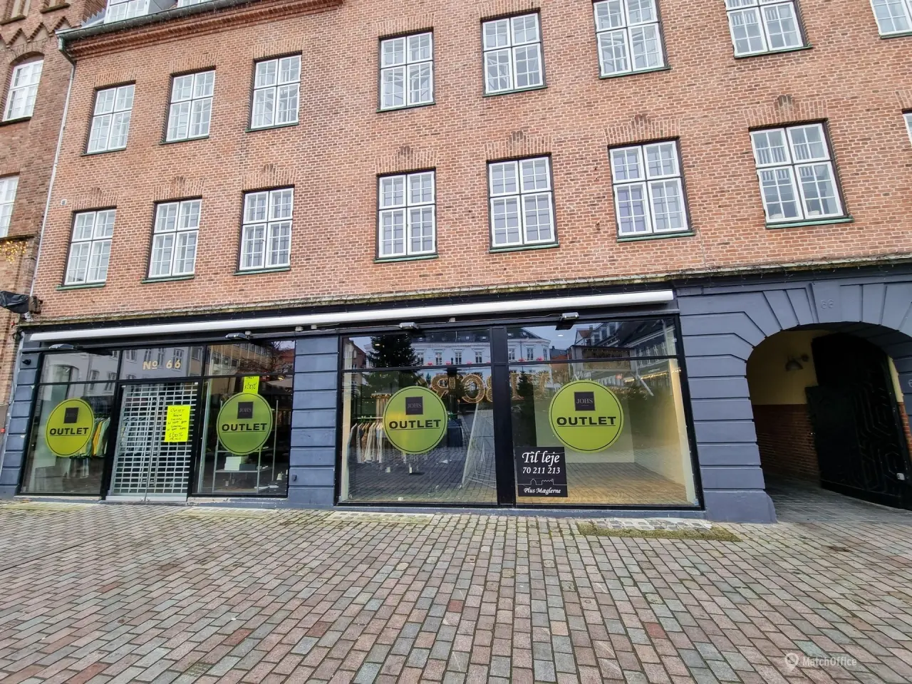 Billede 1 - Helt nyt butikslejemål - ud til Hjultorvet