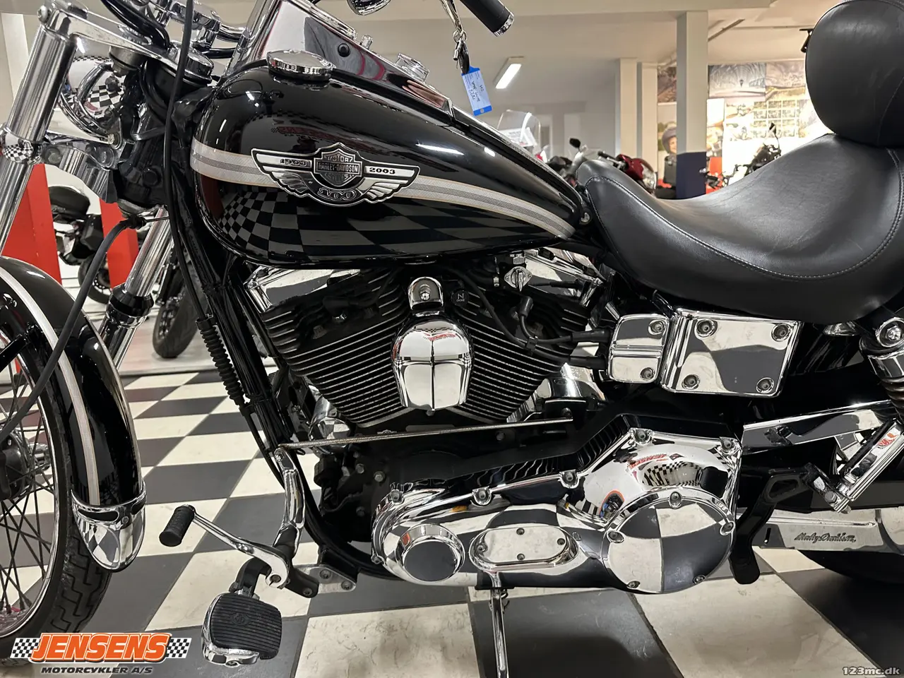 Billede 7 - Harley-Davidson FXDWG Dyna Wide Glide 100 års jubilærums model