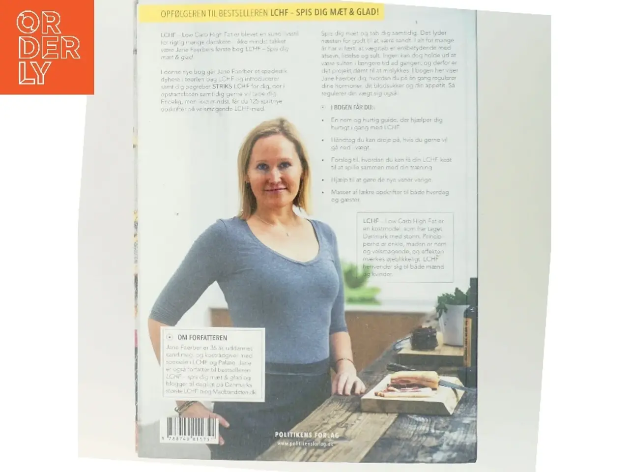 Billede 3 - Mæt & Slank med LCHF af Jane Faerber (Bog)