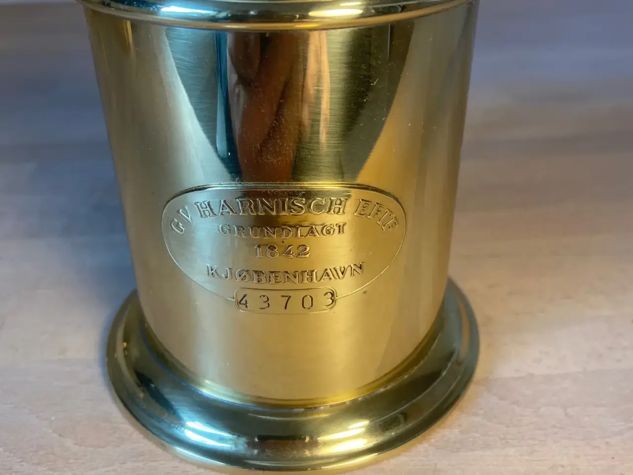 Billede 4 - Flot olielampe fra - G.V.Harnisch eftf