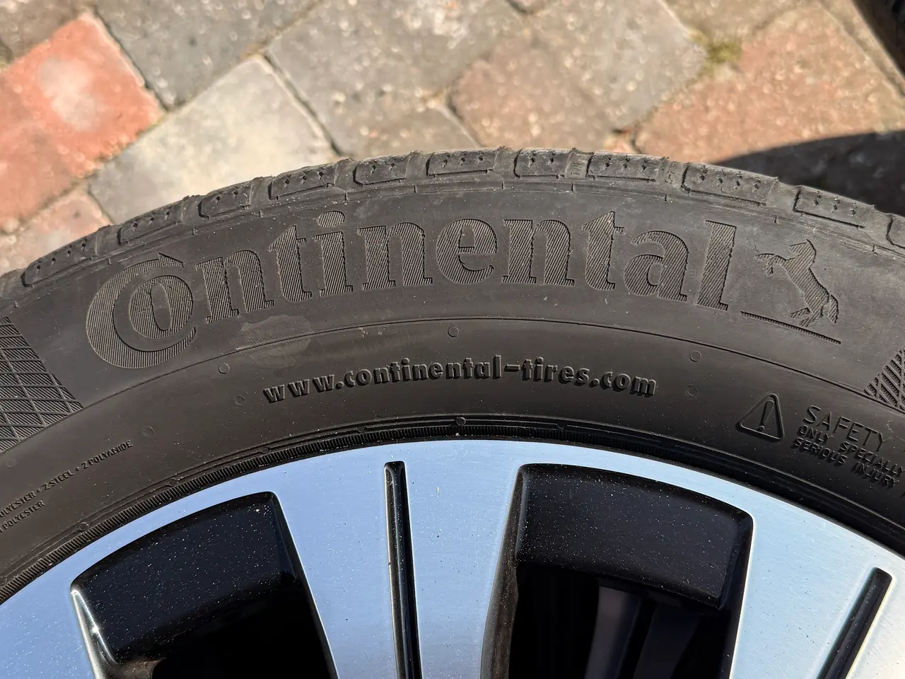 Billede 2 - Vinterhjul / Originale Mercedes alufælge