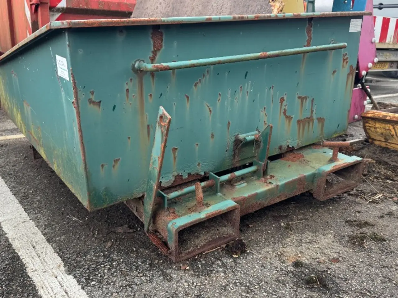 Billede 3 - 1500Kg / 750Liter Tipkasse