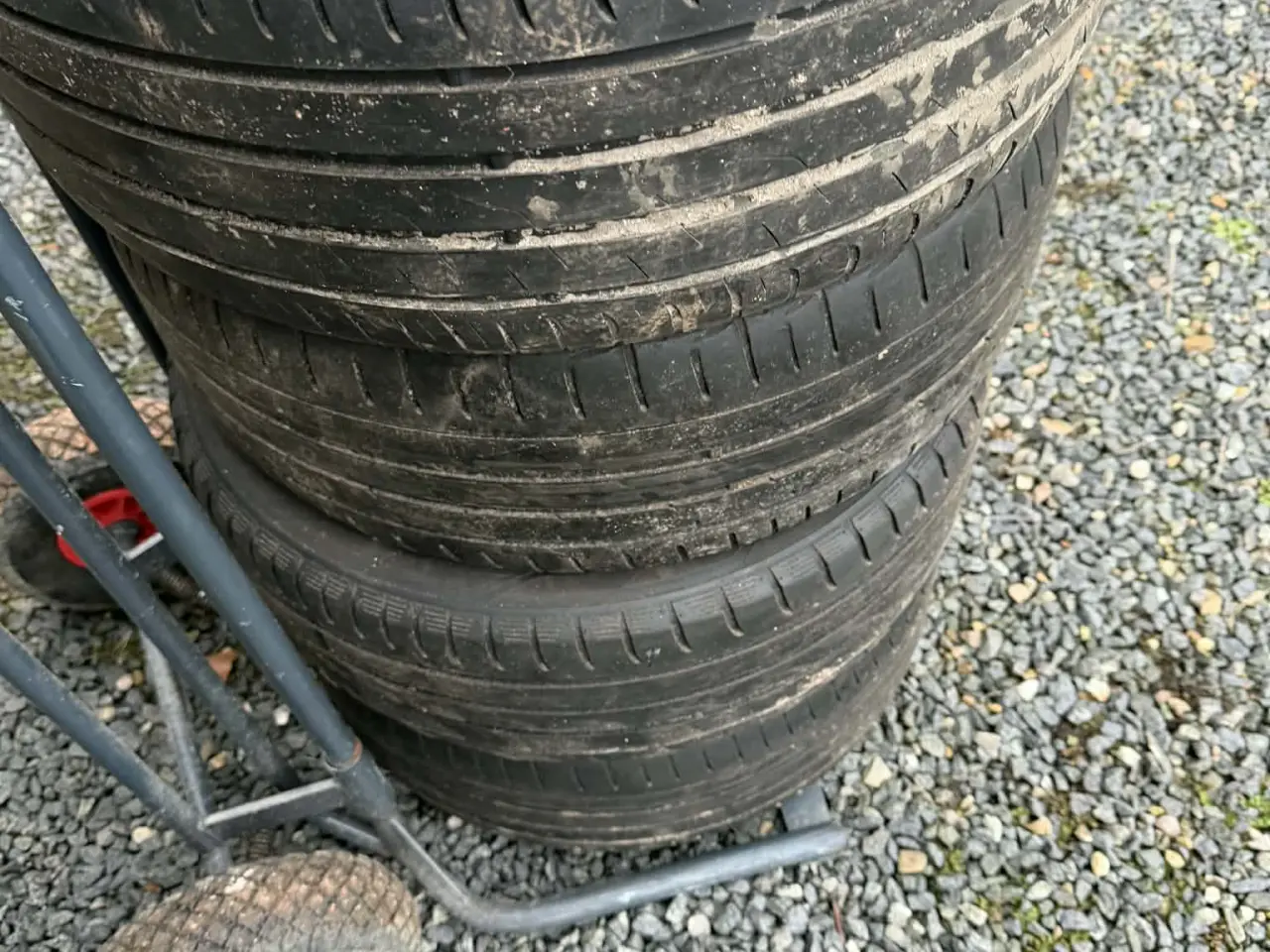 Billede 1 - 17" Alufælge Toyota med Toyo sommerdæk