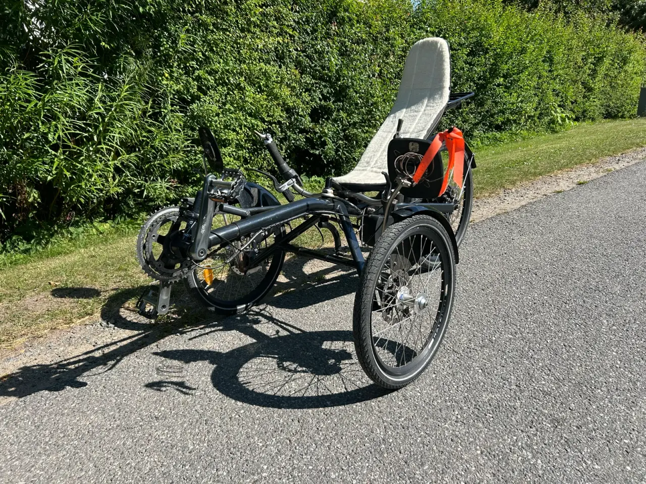 Billede 3 - Liggecykel på tre hjul