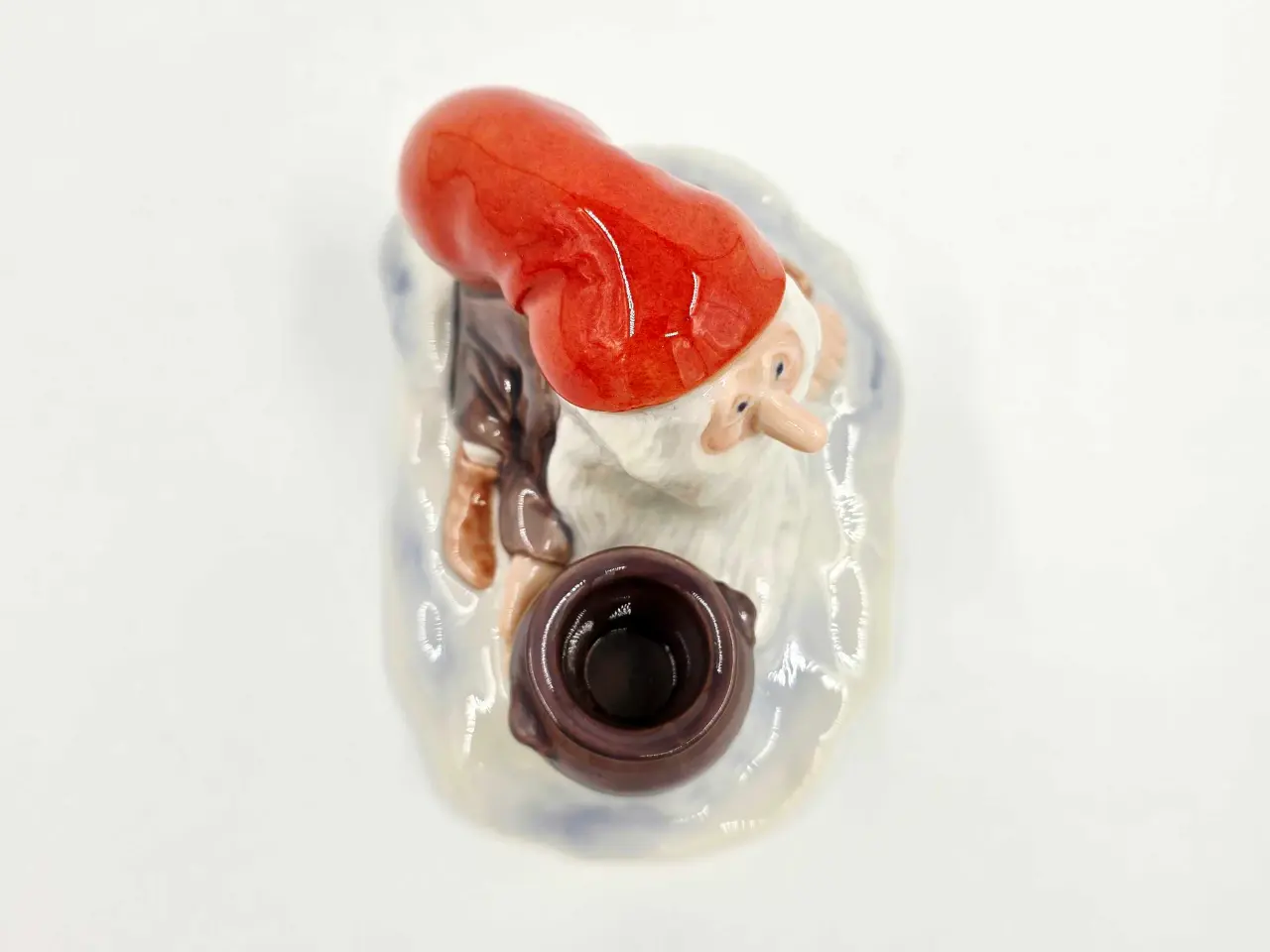Billede 7 - Royal Copenhagen nisse med lysestage 1 sortering P