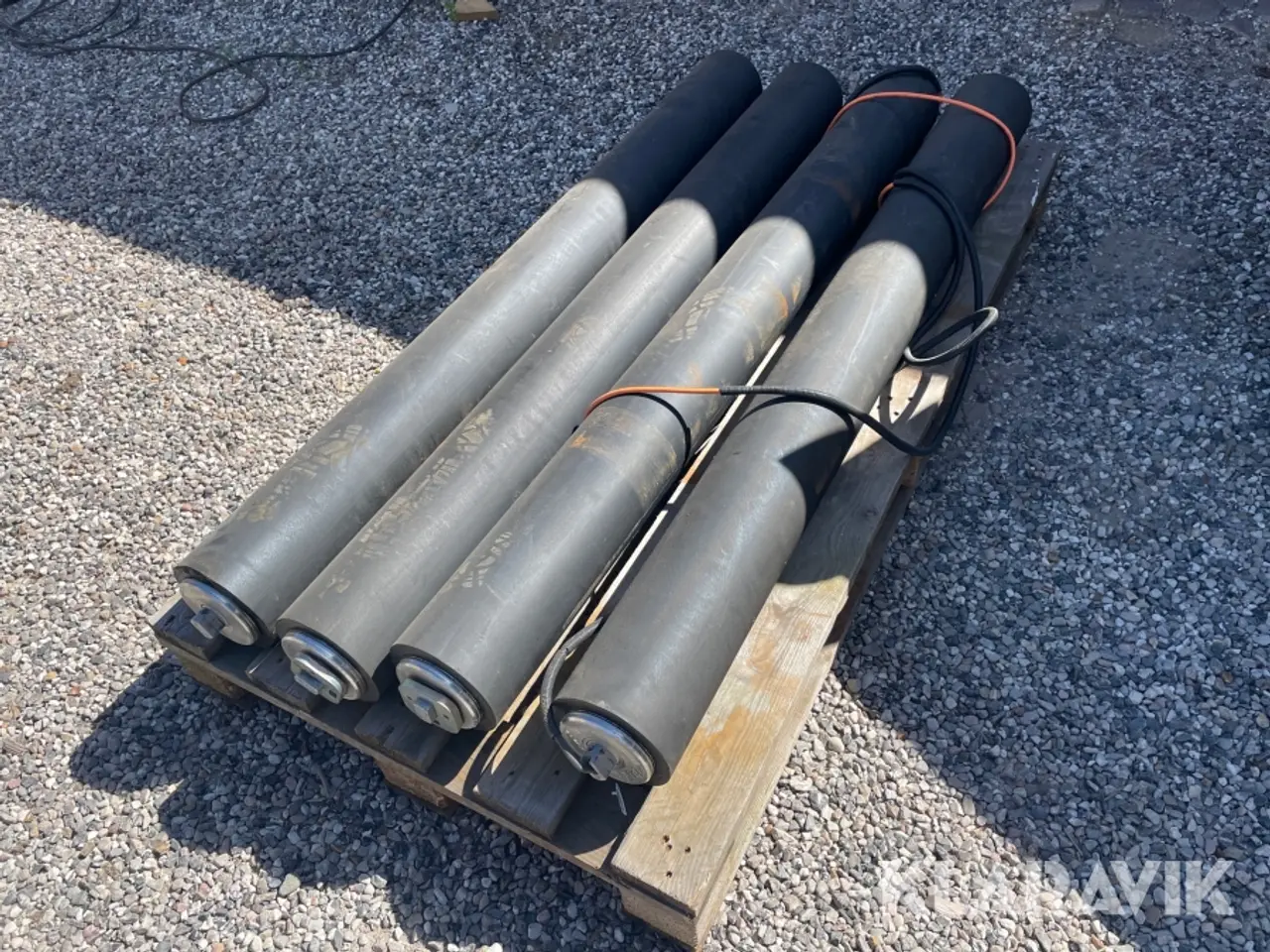 Billede 1 - Motor & løstromler Scandrive 4 styk