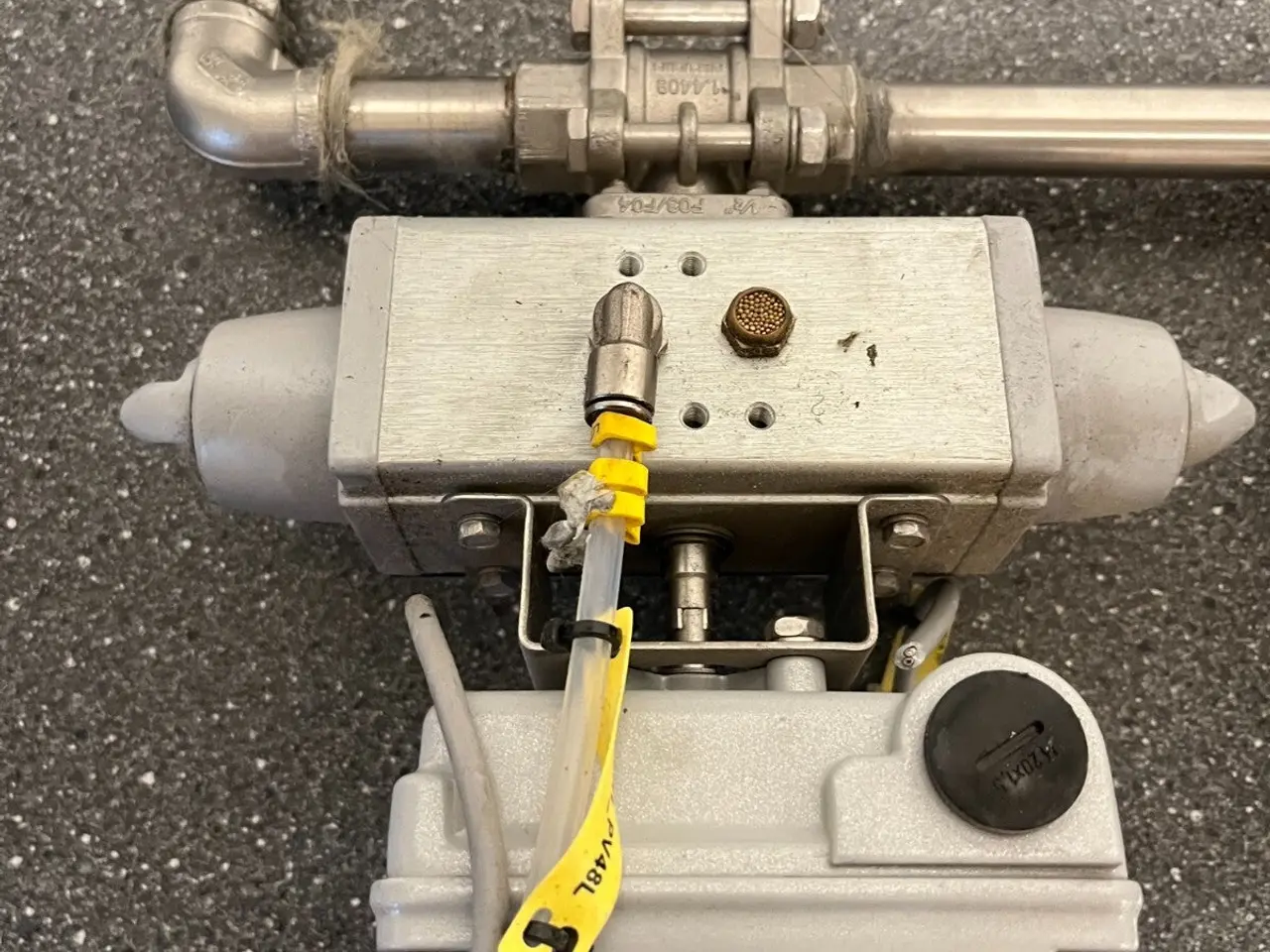 Billede 9 - Festo Pneumatic Actuated Ball ventil Assemblies 2x