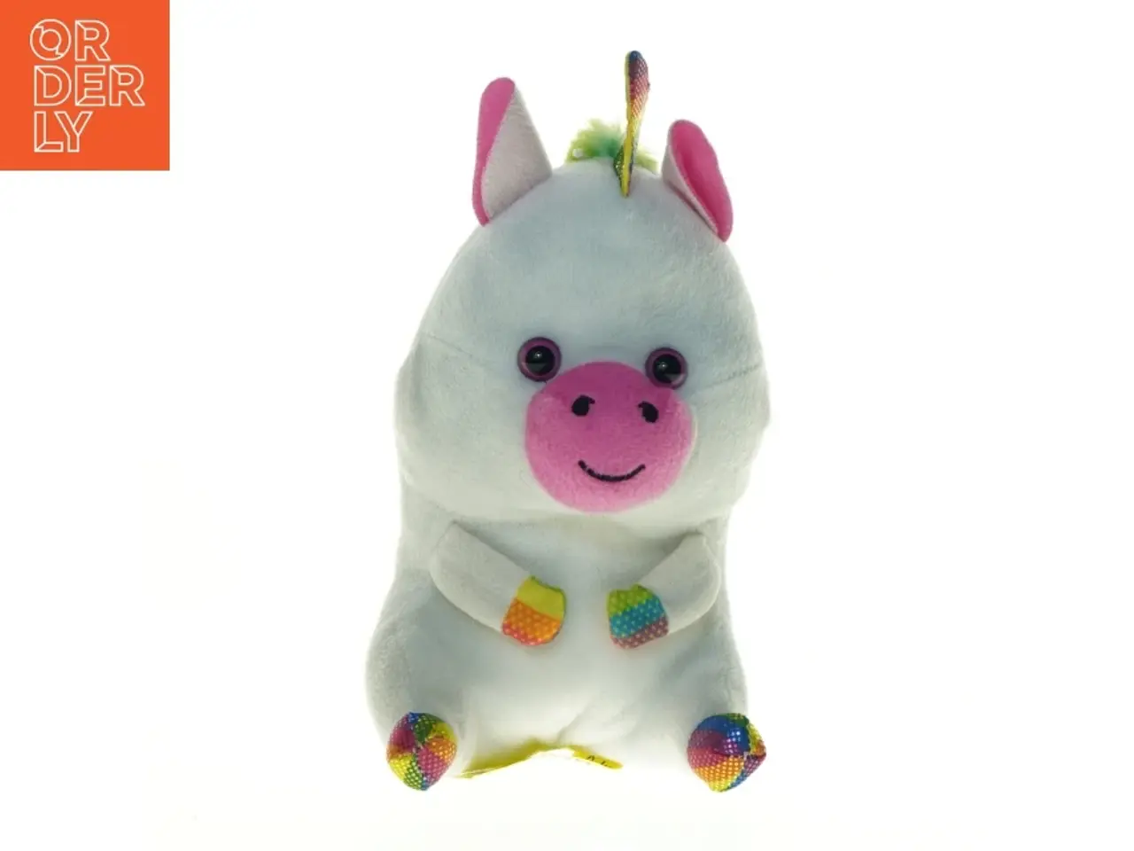 Billede 1 - Enhjørning bamse (str. 21 x 15 cm)