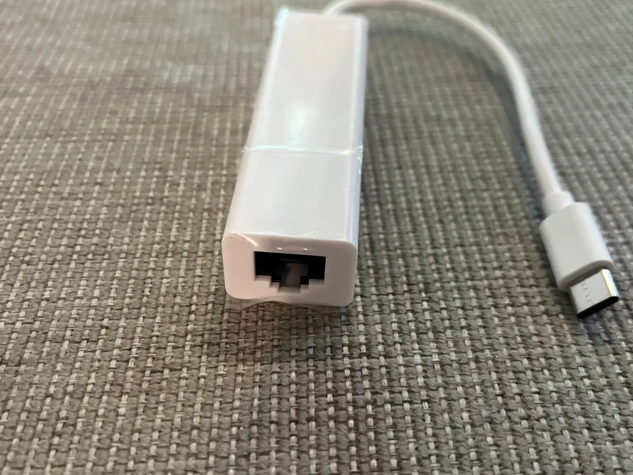 Billede 3 - USB-C hub med 3x USB og netværksport (RJ45), hvid