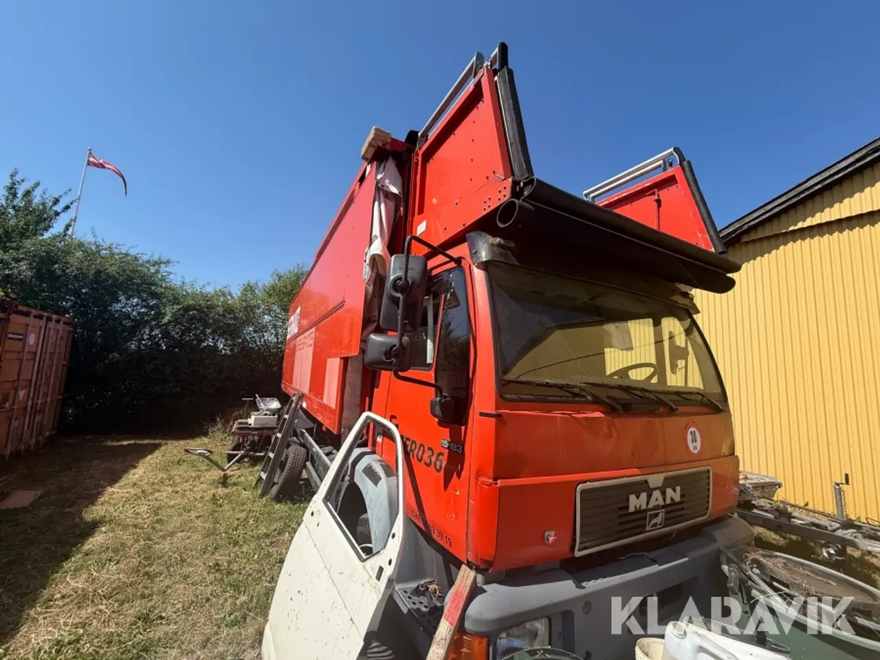 Billede 4 - Lastbil / Highloader MAN 15-163