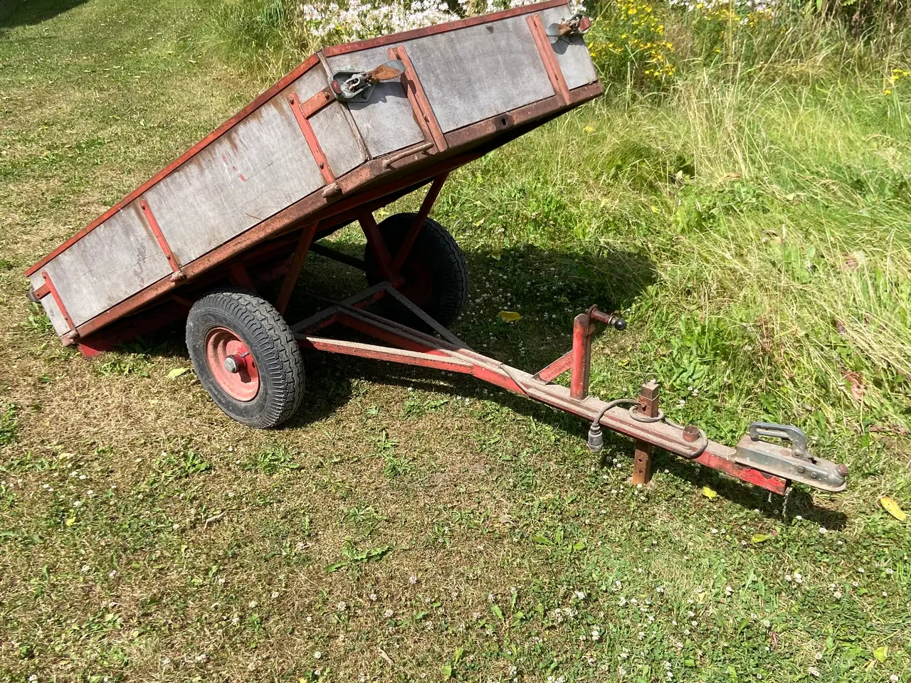 Billede 4 - Tiptrailer til havetraktor eller minitraktor