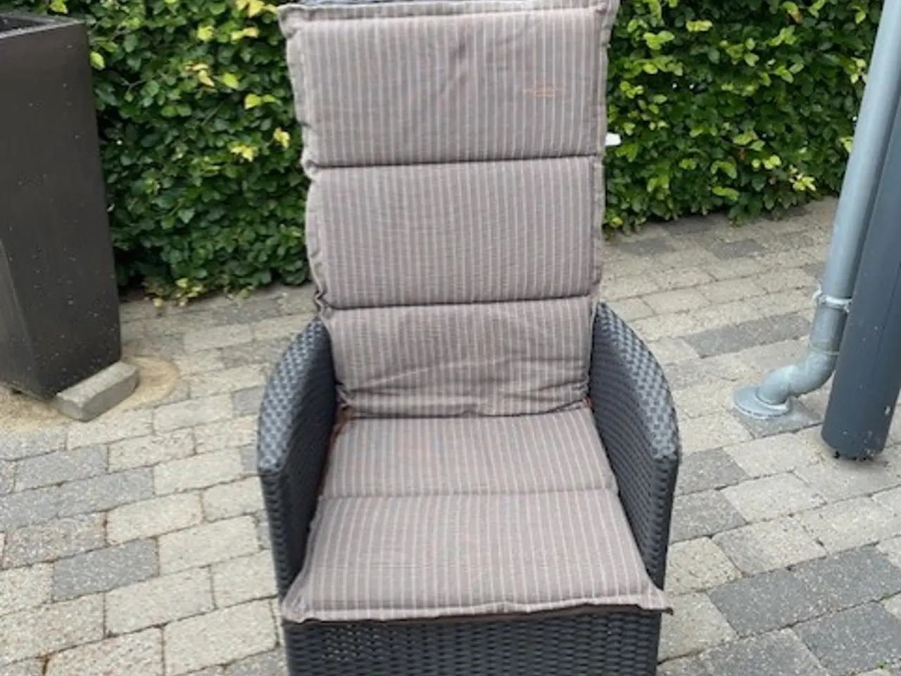 Billede 3 - Havestole Grå Polyrattan