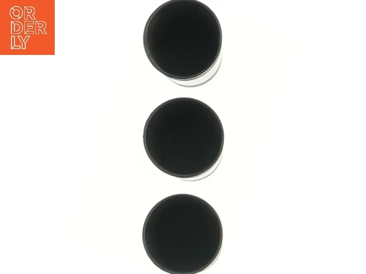 Billede 3 - Sæt af tre raflebægre (str. 8 cm)
