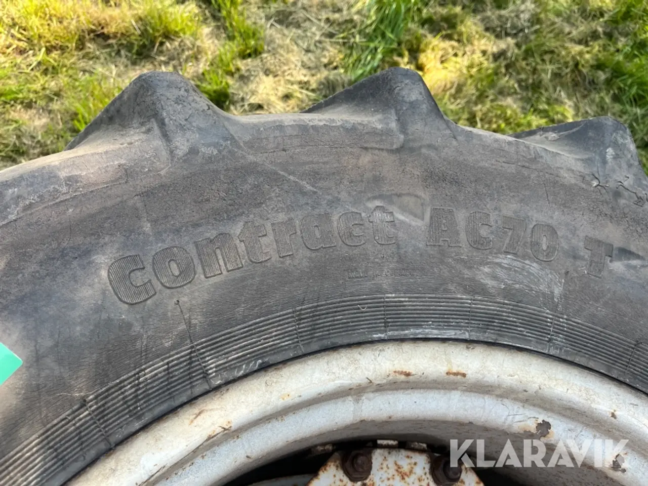 Billede 9 - Traktordæk Continental Contact AC70 T 2 styk