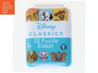 Disney 3D Puzzle viskelæder fra Disney (str. 6,5x4x4 cm)