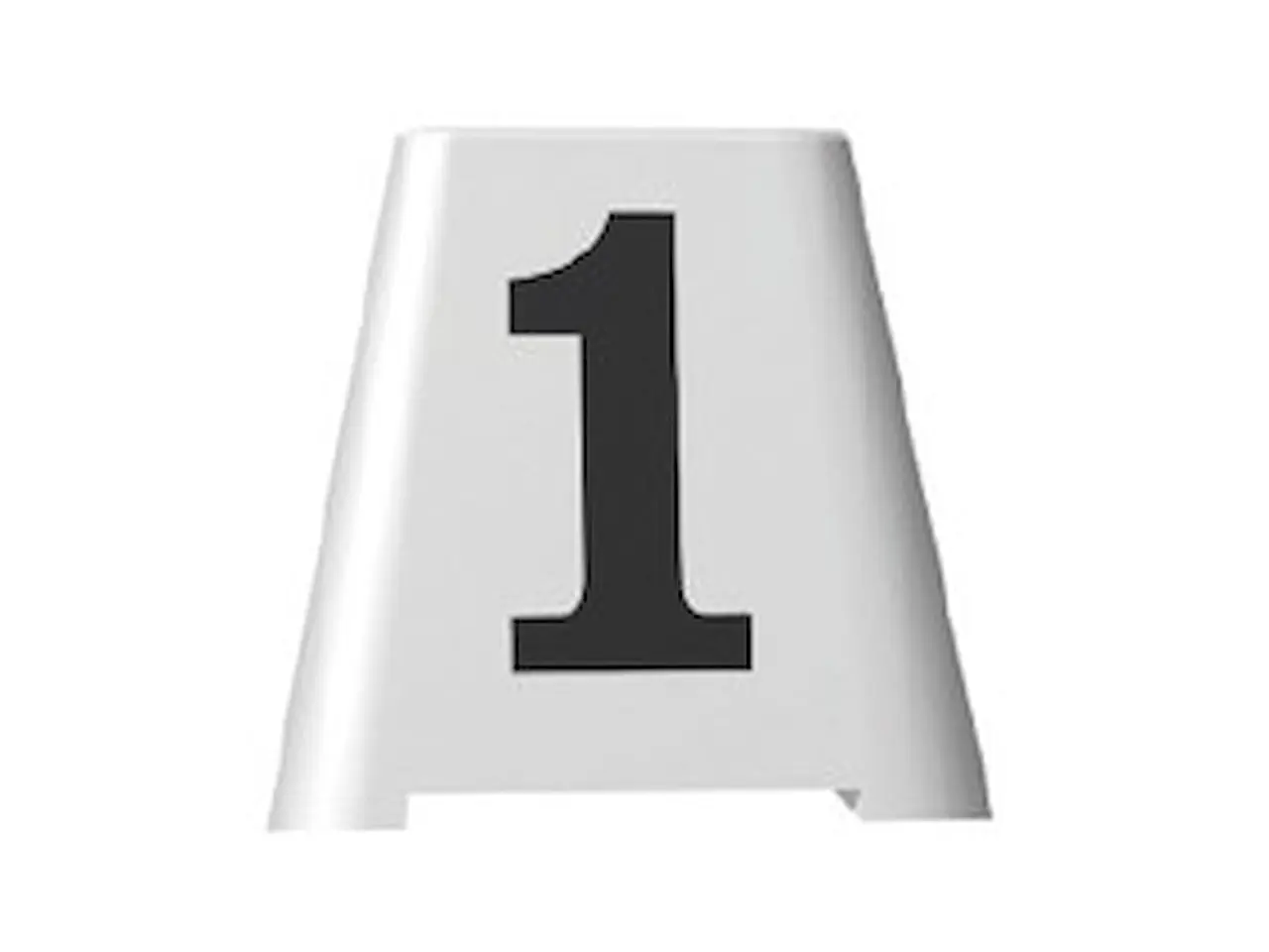 Billede 1 - Nummerkegle 1-15+ABC sæt 20stk plast