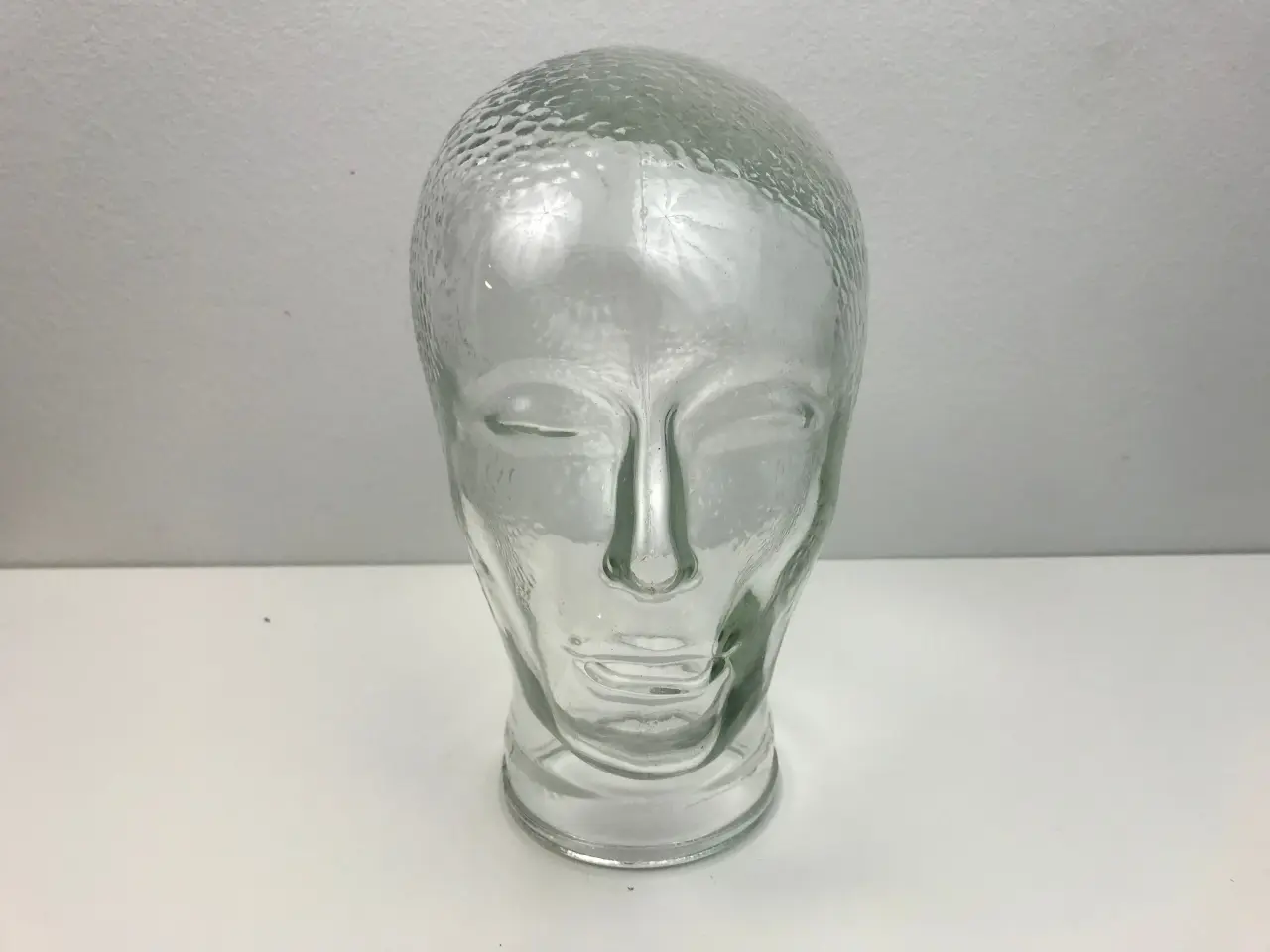 Billede 1 - Glasfigur / Glas-hoved (vintage)