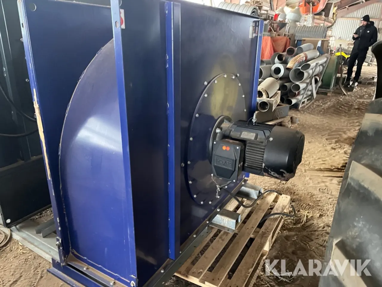 Billede 1 - Kornblæser til Tørring HL 15 v ventilator