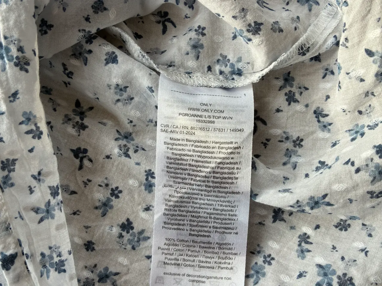 Billede 5 - Only Pigalle bluse str. L