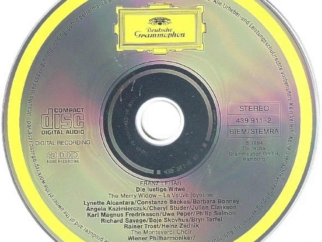 Billede 3 - Franz Lehár - Cheryl… – Die Lustige Witwe – CD