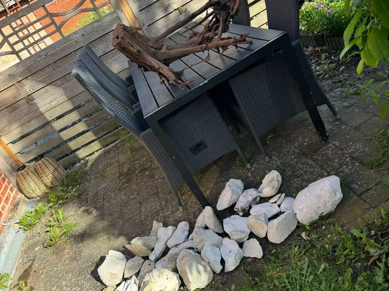 Billede 1 - Kalksten og træ rod til akvarie