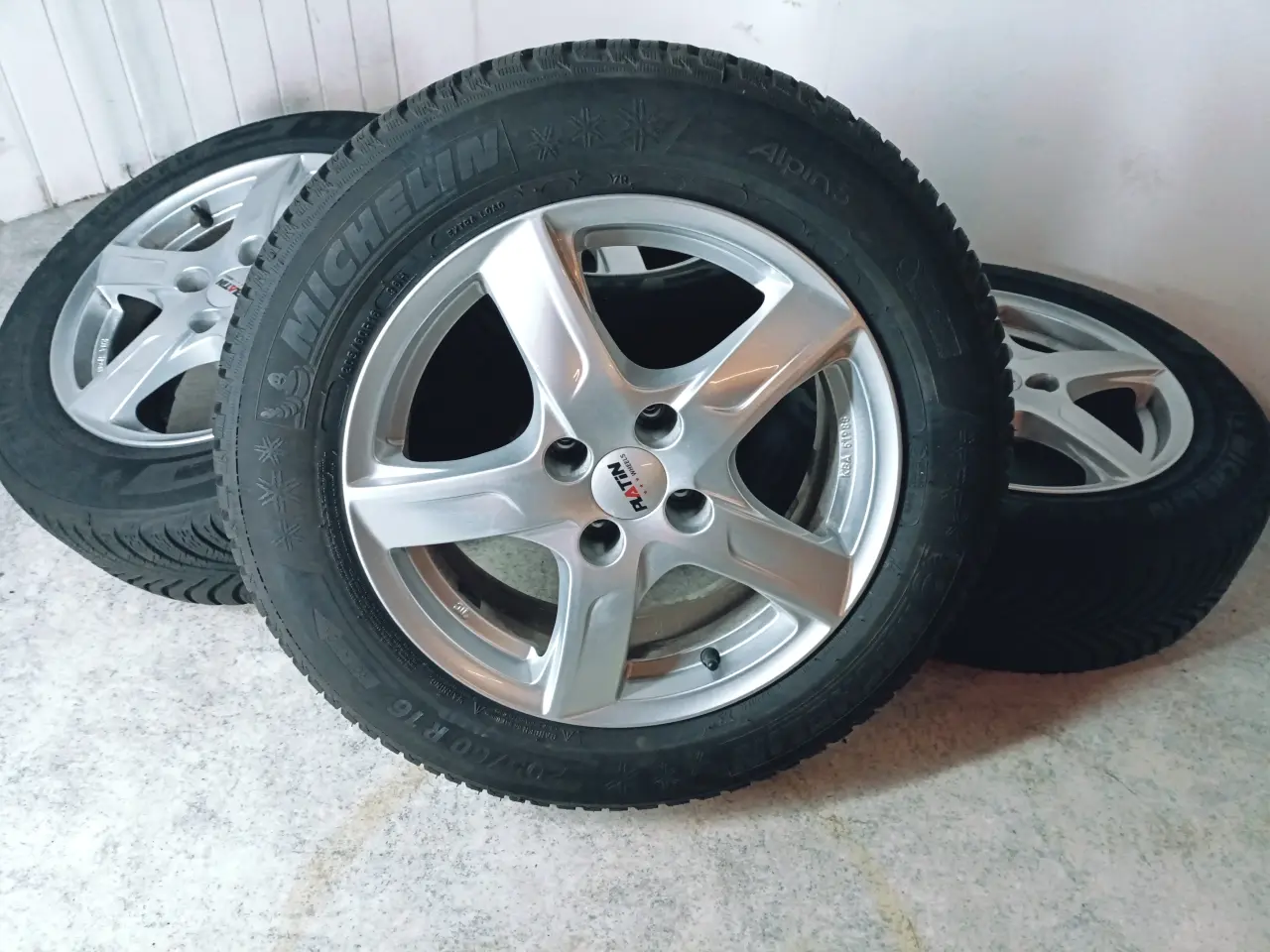Billede 6 - 4x108 16" ET20 nav 65,1ø Platin vintersæt