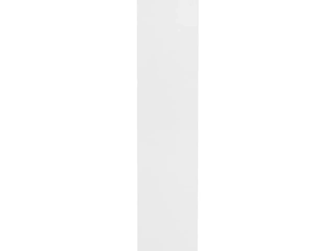 Billede 5 - Skoreol 54 × 34 × 183 cm i konstrueret træ - hvid