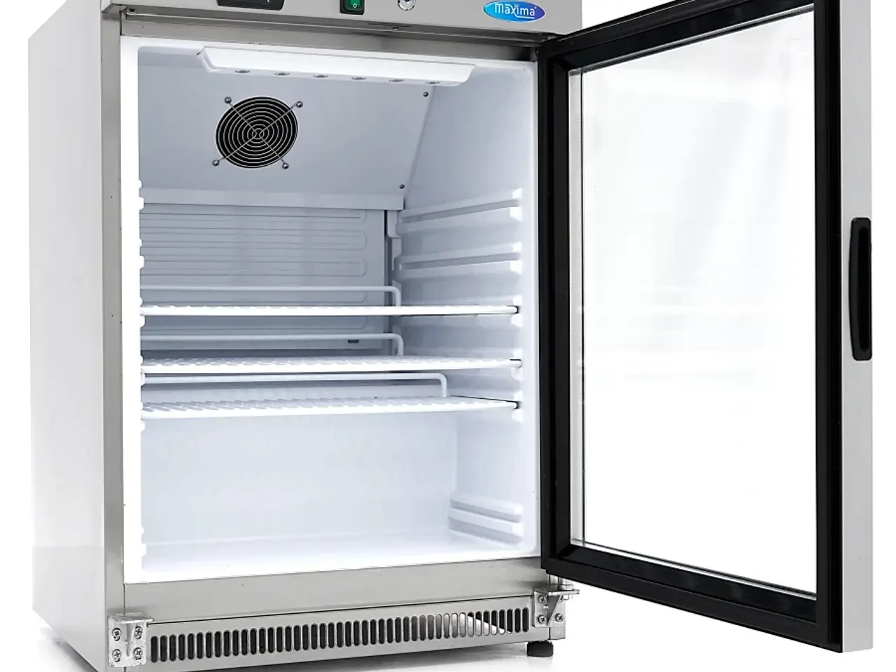 Billede 2 - Displaykøleskab 200 L – rustfrit stål