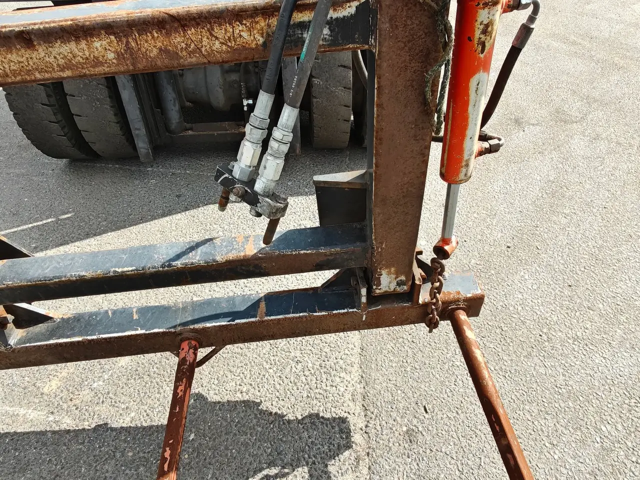 Billede 8 - - - - Storballespyd m/EURO beslag Med hydraulisk opklap