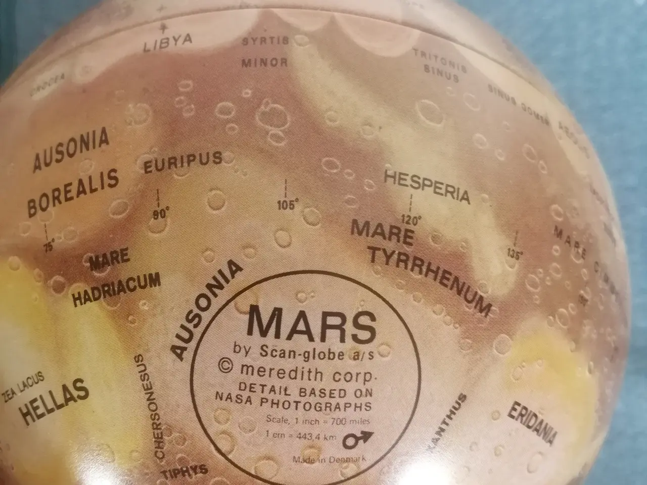 Billede 2 - Smuk Mars Globus