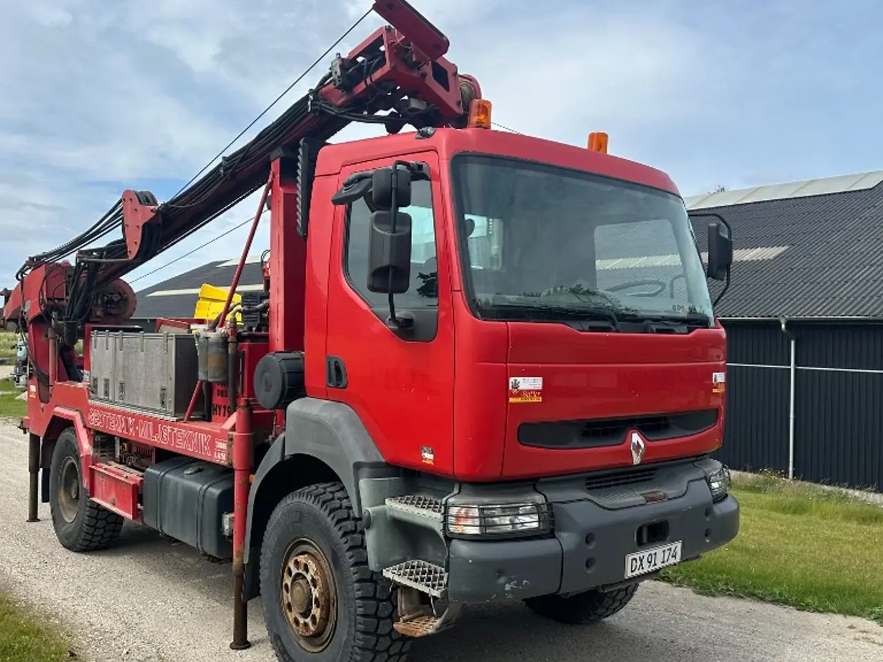 Billede 3 - Renault KERAX Med Borerig