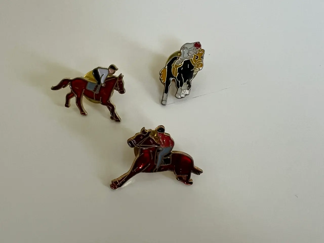 Billede 1 - Pins hest med rytter