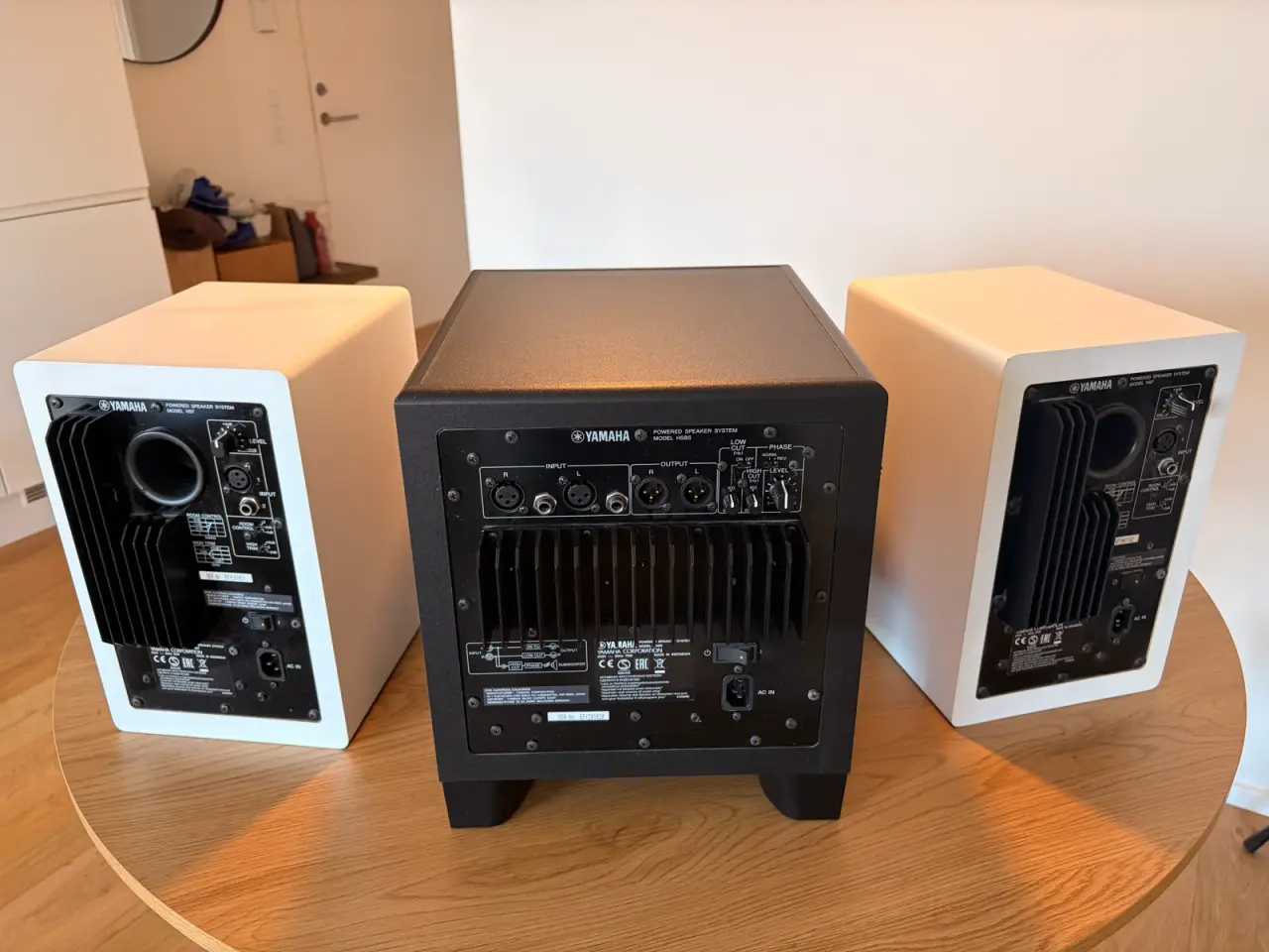 Billede 5 - Yamaha HS7 (par) + HS8S subwoofer - Studiesæt