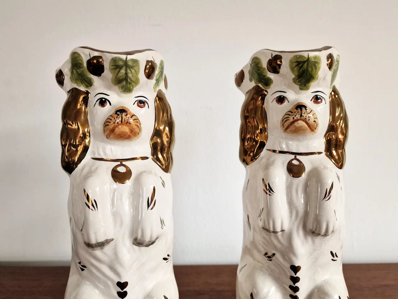 Billede 4 - 2 stk engelske vintage porcelæns figure.