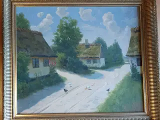 O. ( Osvald ) KARMS - ( 1885 - 1975 ) - oliemaleri