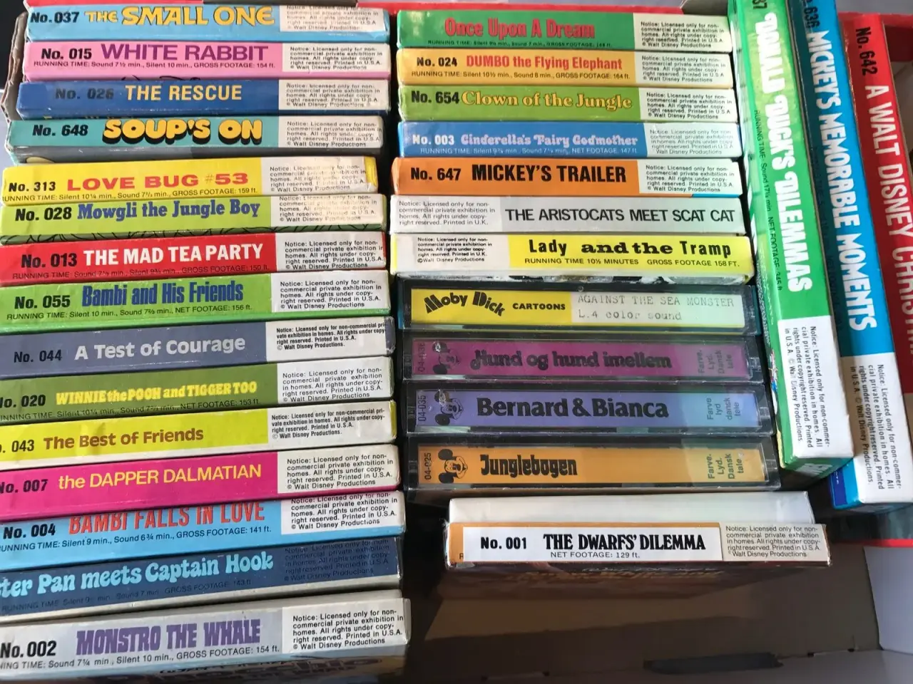 Billede 10 - Stor samling Disney 8mm film (30 stk)
